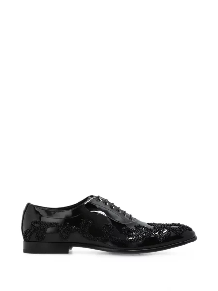 Oxford Dolce & Gabbana din piele negru
