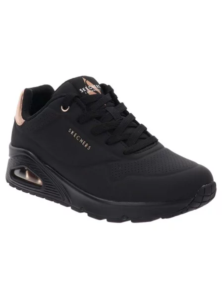 SKECHERS Tenisky Uno-Golden Air růžově zlatá bílá černá