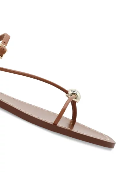 Sandale Loeffler Randall din piele maro