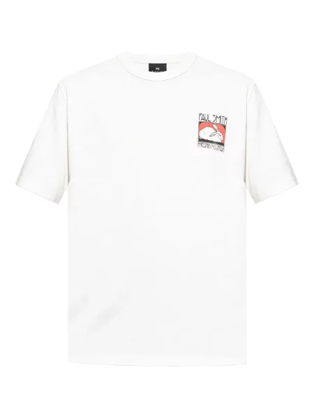 Tricou Ps Paul Smith cu imagine alb