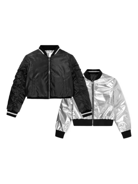 Kurtka bomber dziecięcy Guess czarny