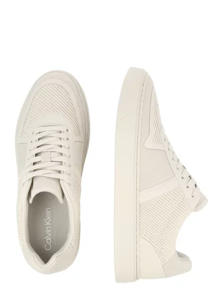 Calvin Klein Nízke tenisky CLASSIC krémová béžová