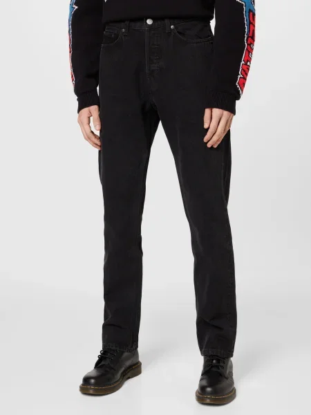 WEEKDAY Jeans Space Seven denim negru