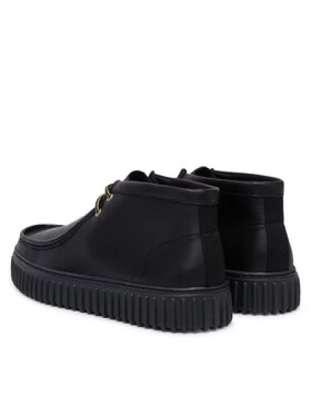 Kotníková obuv Clarks černé