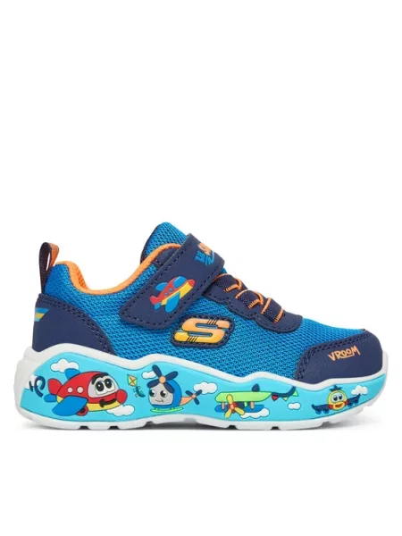 SKECHERS Sportbačiai Play Scene / tamsiai / oranžinė / raudona mėlyna