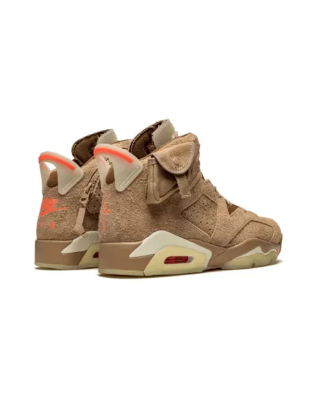 Sneakersy Jordan retro brązowe