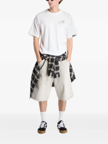 Tricou Vans cu imagine alb
