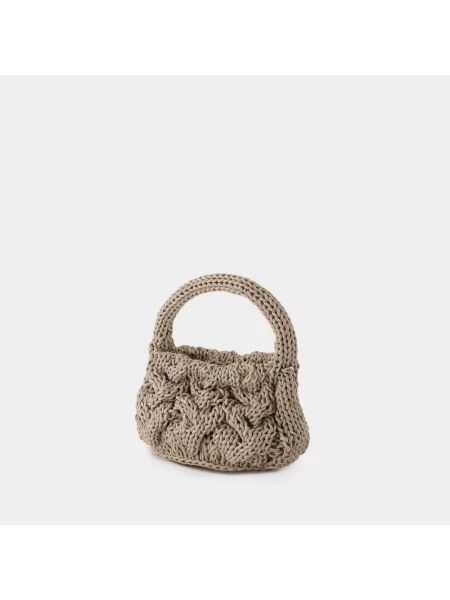 Torebka Jw Anderson skórzana szara