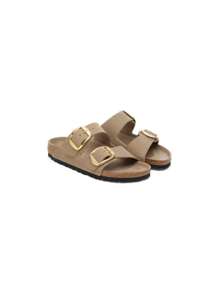 Birkenstock Papucs Arizona Big Buckle Hex Barna bézs