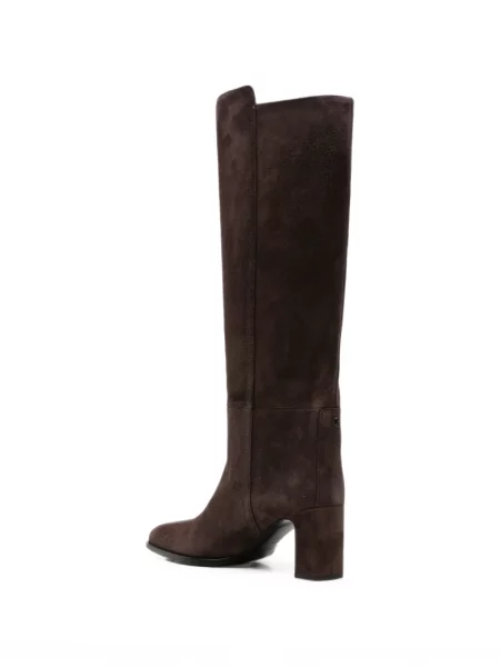 Cizme Jimmy Choo din piele de căprioară maro