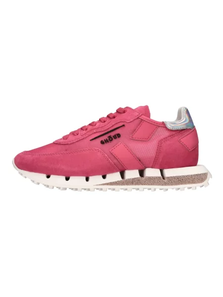 Sneakersy Ghoud skórzane różowe