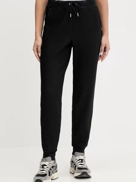 Dkny pantaloni de trening neted negru