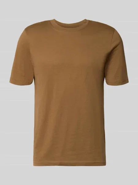 Damski t-shirt o kroju regular fit z okrągłym dekoltem Mcneal