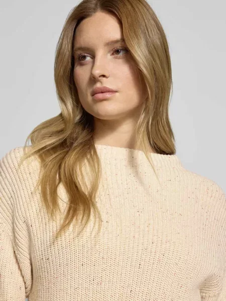 Sweter z dzianiny z obniżonymi ramionami i tunelem Jake*s Casual