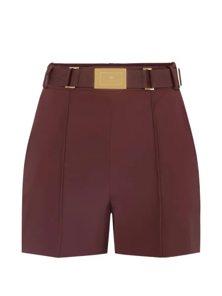 Szorty Elisabetta Franchi brązowe