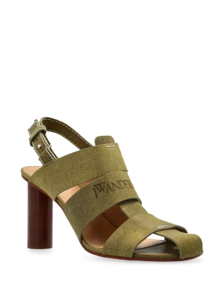 Σανδάλια Jw Anderson σουέντ πράσινο
