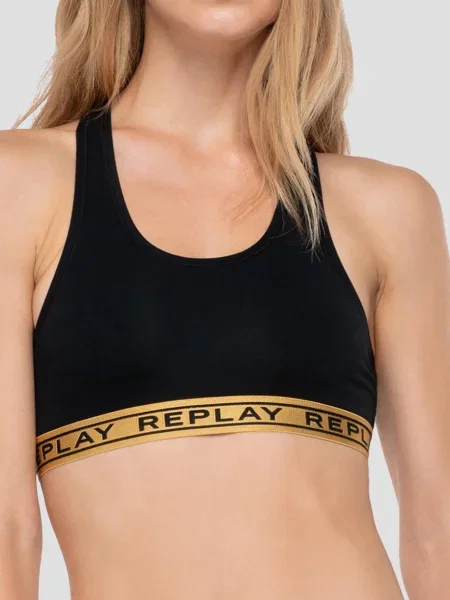 Бюстгальтер Replay черный