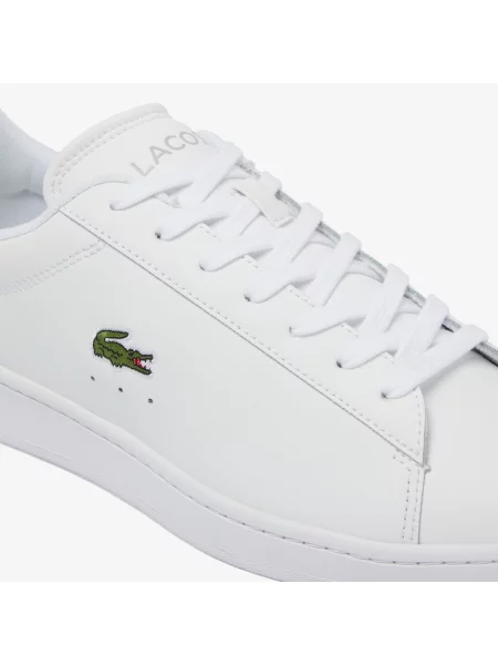 Lacoste Skórzane Sneakersy Carnaby Set białe