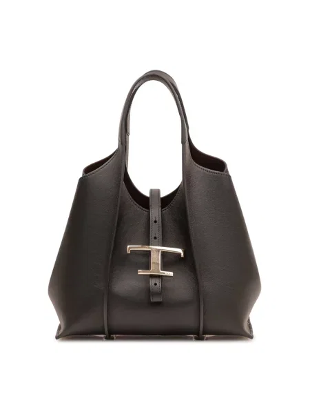 Shopperka Tod's skórzana czarna