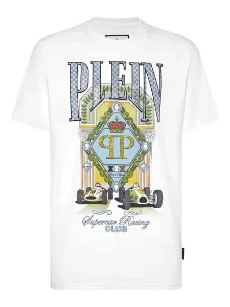 Tricou Philipp Plein alb