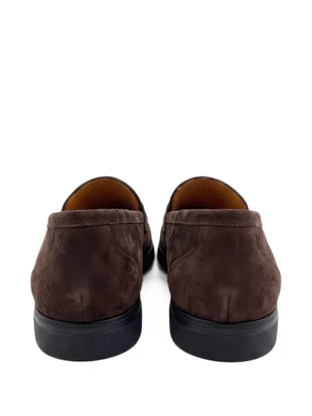 Szarvasbőr loafer Kiton barna