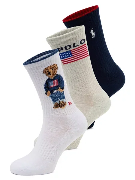 Polo Ralph Lauren Skarpety Kobiety biały|niebieski|szary ONE SIZE granatowe
