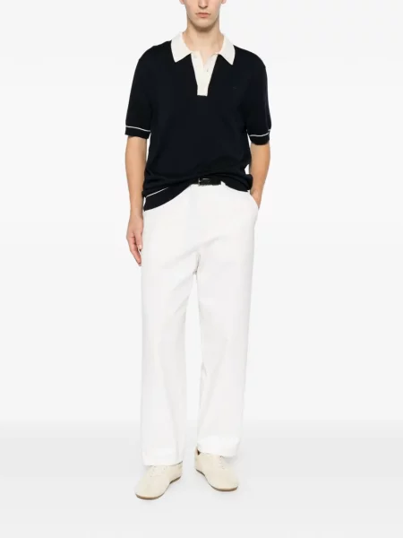Gulerat tricou polo Gant albastru