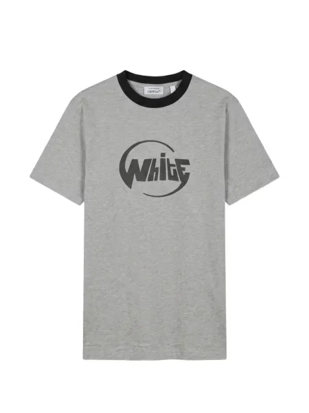 Tricou Off-white cu imagine alb