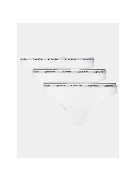 Calvin Klein Underwear 3 db-os tanga szett fehér