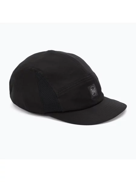 Czapka z daszkiem BUFF 5 Panel Go Graze solid black czarna