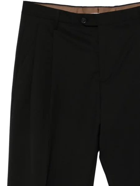 Pantaloni Briglia 1949 plisate negru
