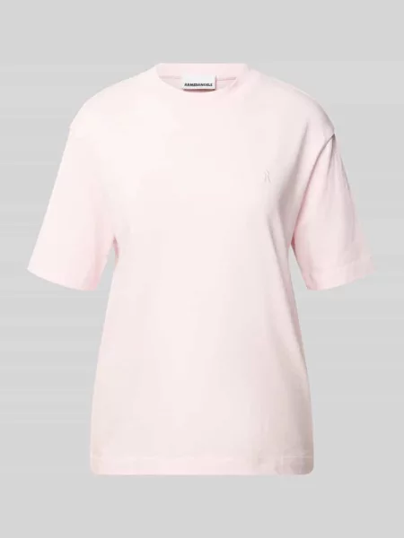 T-shirt o kroju loose fit z czystej bawełny Model TARJAA' Armedangels różowa