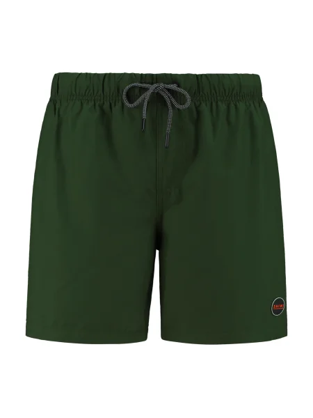 Shiwi Plavecké šortky MIKE tmavě zelená