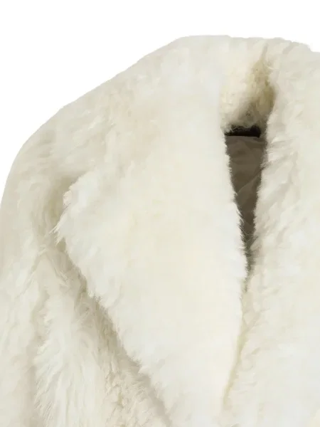 Palton de blană Dolce & Gabbana alb