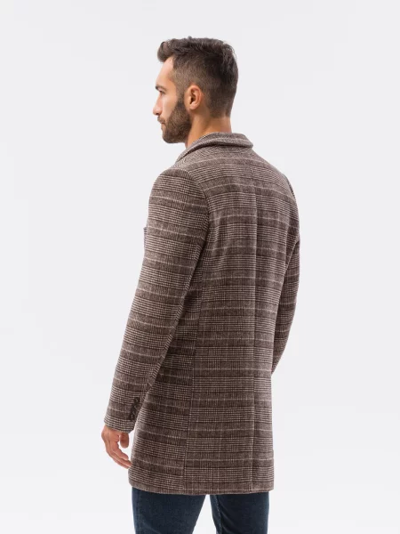 Palton Ombre maro