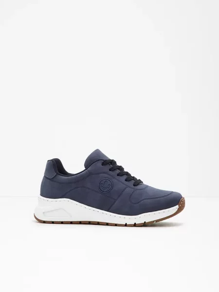 Sneakersy Rieker niebieskie