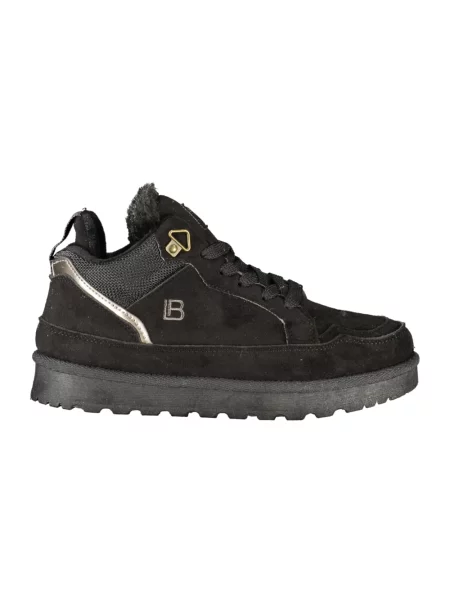Sneakersy Laura Biagiotti sznurowane czarne