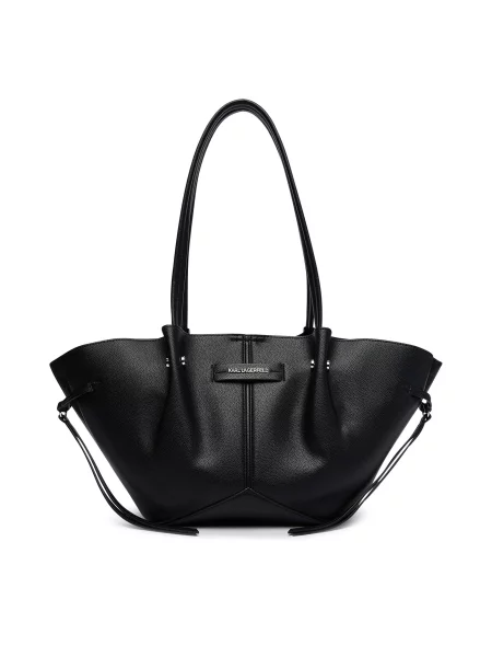 Karl Lagerfeld Shopper táska K/PIERCED' fekete