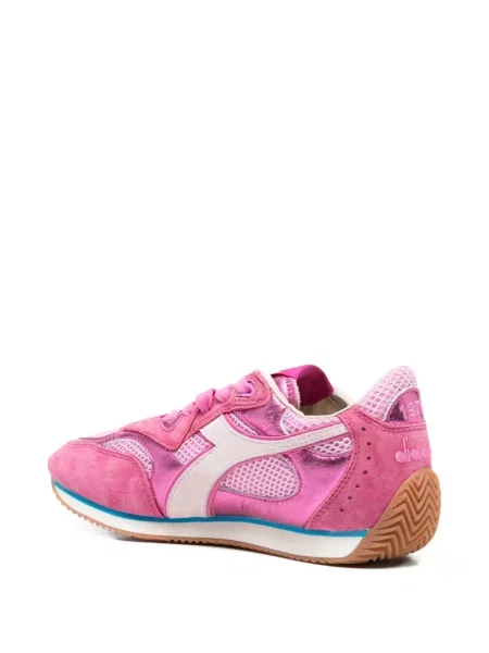 Sneakerși Diadora din piele roz