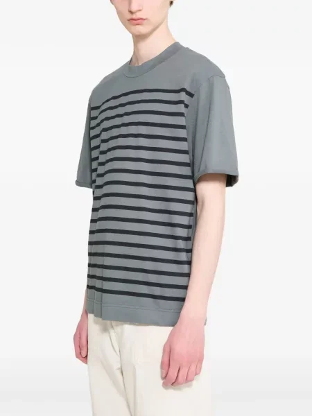 Tricou Margaret Howell cu dungi gri