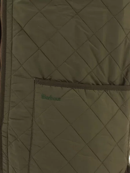 Matlasat vestă Barbour verde