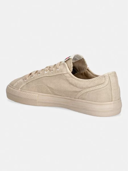 Tommy Jeans Tenisówki Archive Vulc Washed Canvas beżowy