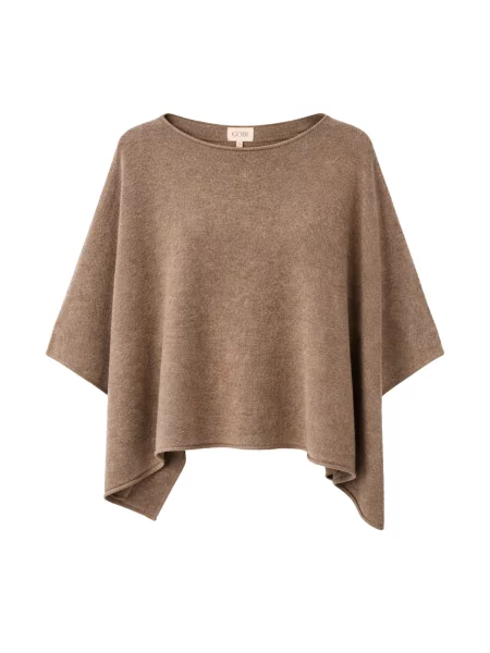 GOBI Cashmere Pulover taupe gri