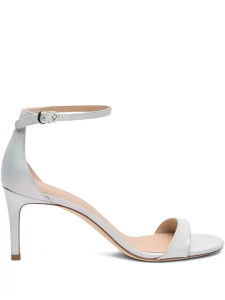 Sandale Stuart Weitzman din piele alb