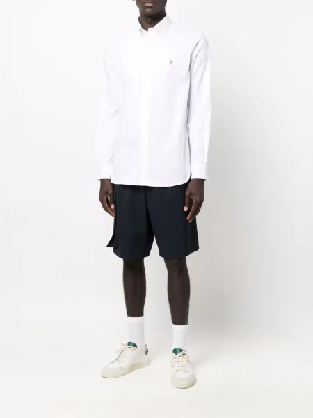 Polo marškinėliai Polo Ralph Lauren ruoželis balta