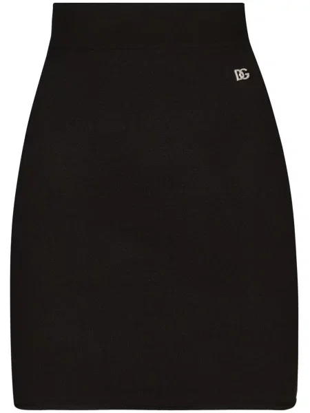 Fusta mini Dolce & Gabbana negru