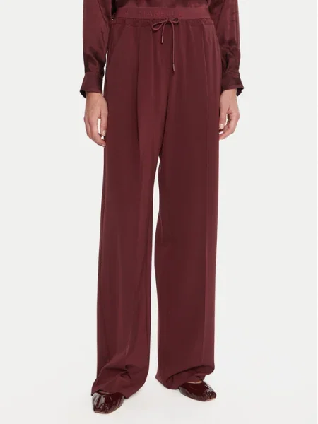 Marella Pantaloni din Vanto Vișiniu bordo