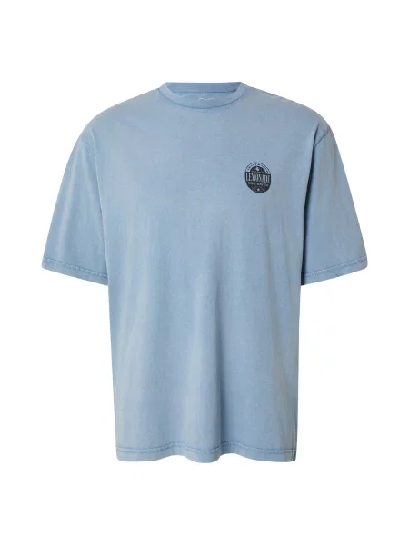 QS Tricou albastru deschis negru