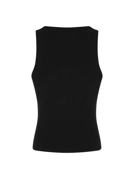 Top Alexander Wang bez rękawów czarny