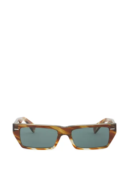 Ochelari de soare Marni Eyewear fără toc maro